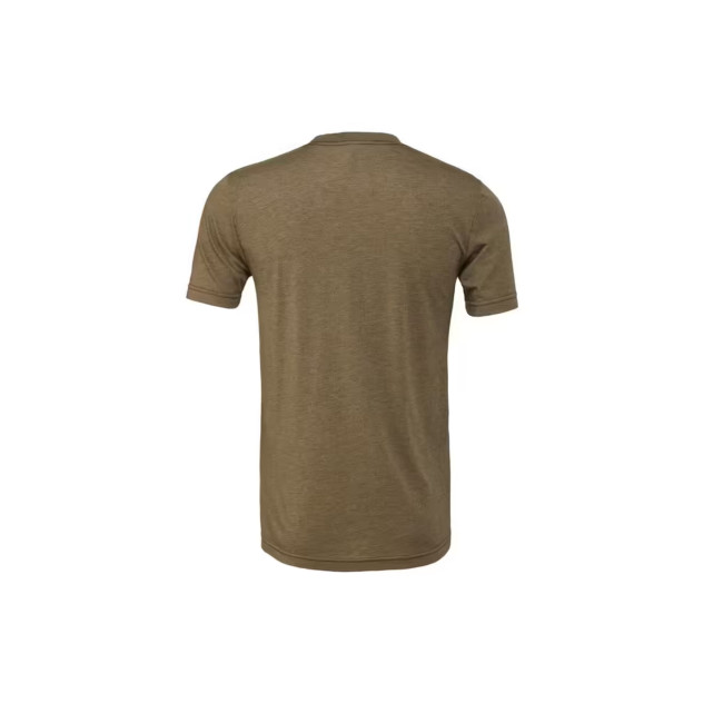 Unisex T-shirt z okrągłym dekoltem Triblend oliwkowy - BELLA&CANVAS