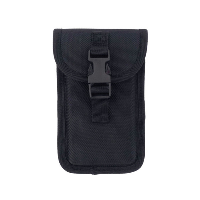 Custodia per telefono con attacco Molle e cintura 17,5x8,5cm - Nero - Patrol Equipement