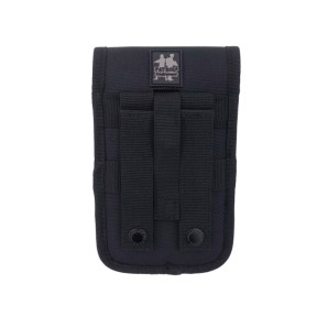 Custodia per telefono con attacco Molle e cintura 17,5x8,5cm - Nero - Patrol Equipement