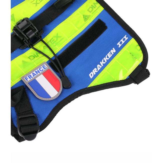 Harnais pour chien Drakken 2 Bleu - Dimatex