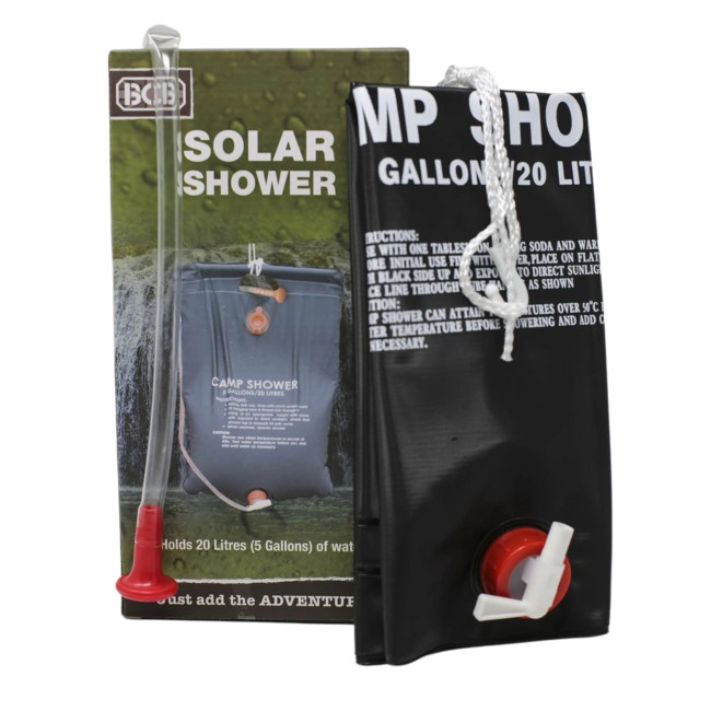 Duche solar portátil 20L CR006 - BCB International