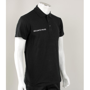 Poloshirt schwarz Private Sicherheit