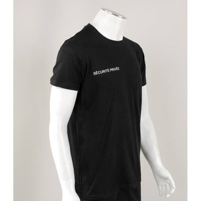 Camiseta serigrafiada Seguridad Privada - Negro - Patrol Equipment