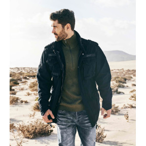 Militaire Jas M65 Giant Zwart - Brandit