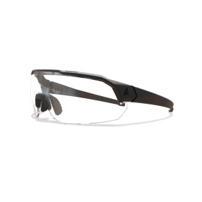 Lunettes balistiques Arc Light avec monture noire et verres incolores - Edge Tactical