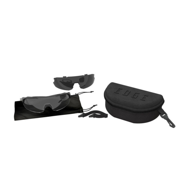 Kit lunettes balistiques Arc Light avec verres incolores et fumés - Edge Tactical