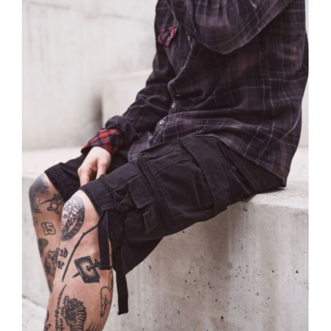 Szorty Savage Vintage czarne - Brandit