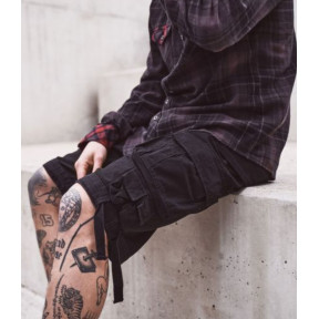 Savage Vintage Shorts schwarz - Brandit