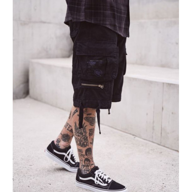 Short Savage Vintage zwart - Brandit