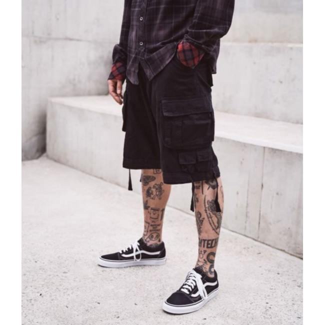 Short Savage Vintage zwart - Brandit