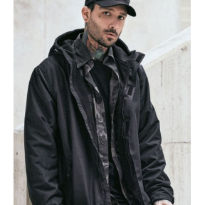 Coupe-vent zip noir - Brandit