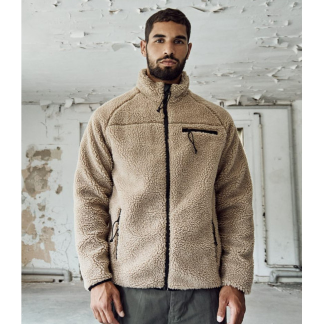 Fleecejacke camel - Brandit
