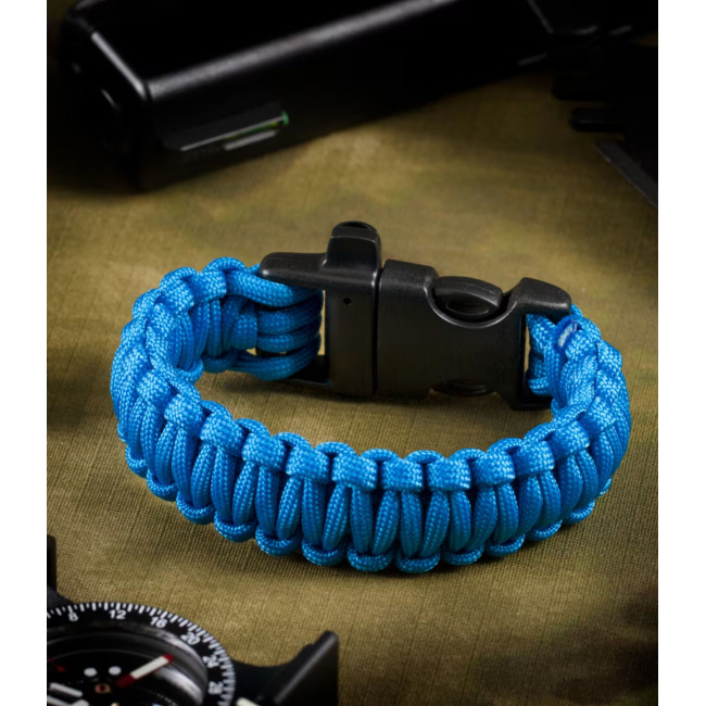 Bracelet de survie UN Blue - Invader Gear