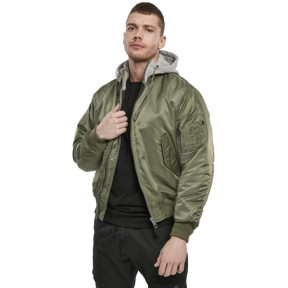 Hoodie jas MA1 grijs/olijf - Brandit