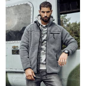 Fleece vest antraciet - Brandit