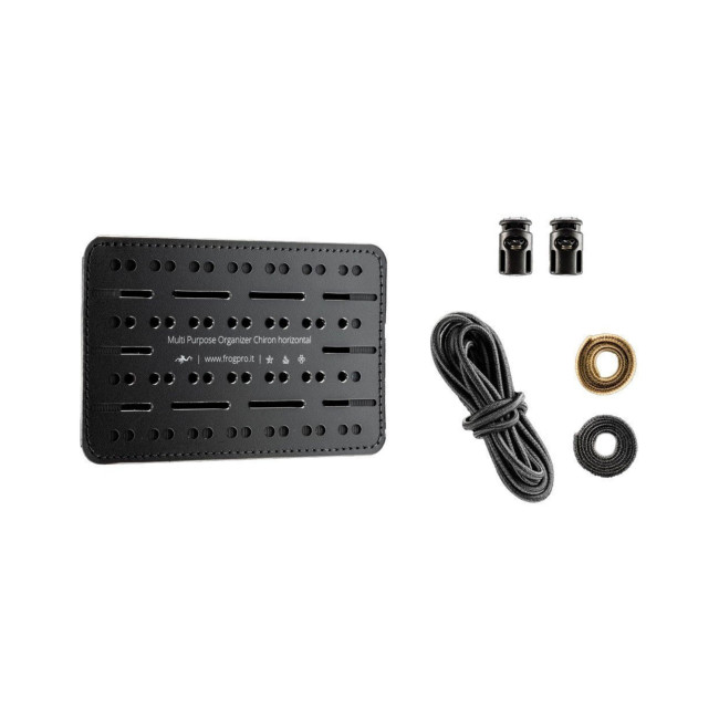 Panneau organisateur horizontal polyvalent chiron noir/coyote - FrogPro