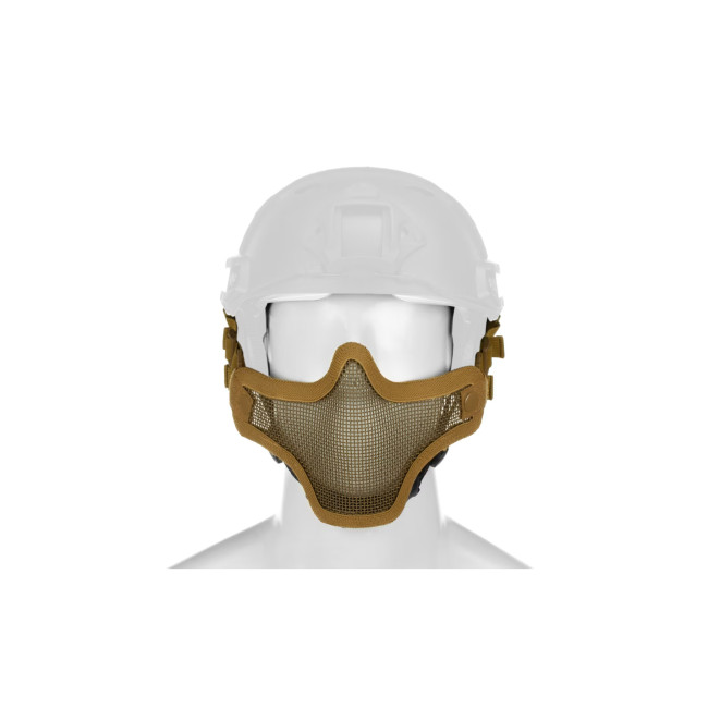 Fast Stalen Halfmasker Tan - Invader Gear