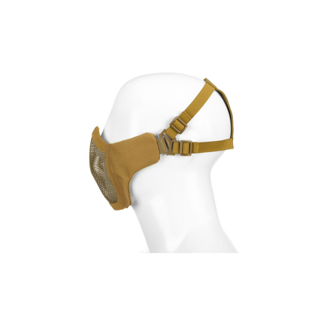 Stahl-Gesichtshalbmaske Tan - Invader Gear