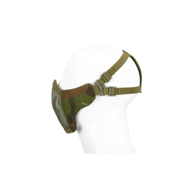 Półmaska twarzowa ze stali Woodland - Invader Gear
