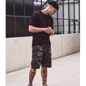 Brandit BDU Ripstop Shorts Dark Camo