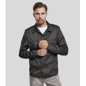 Chemise US manches longues noir - Brandit