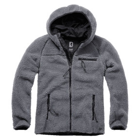 Veste polaire à capuche anthracite - Brandit