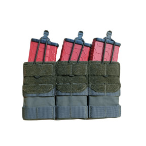Porta-caricatore triplo 5.56 Castra Praetoria - Ranger Green - Honor