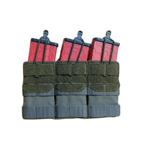 Porte-chargeur triple 5.56 Castra Praetoria - Ranger Green - Honor