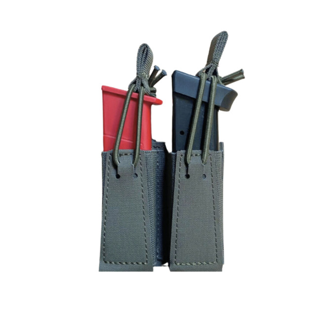 Doppelte Pistolenmagazintasche 9mm Easy Legio Now - Ranger Green - Honor
