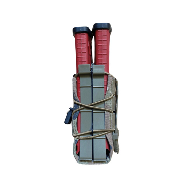 Porte-chargeur double multi-calibre Fast Legio Now - Multicam - Honor
