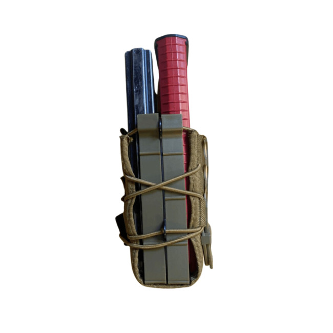 Portacaricatore doppio multi-calibro Fast Legio Now - Coyote - Honor
