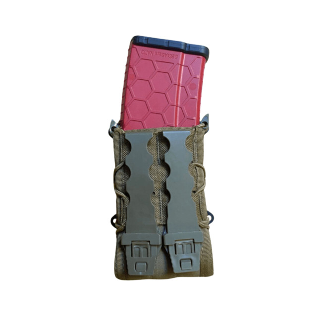Dubbele multi-kaliber magazijnhouder Fast Legio Now - Coyote - Honor