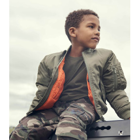 Kinder jas MA1 olive - Brandit