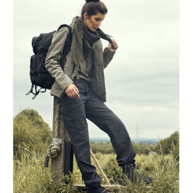 Pantalon femme BDU Ripstop noir - Brandit