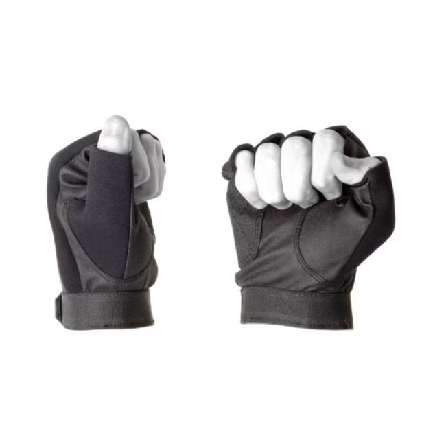 Gants de tir demi-doigts Black - Invader Gear