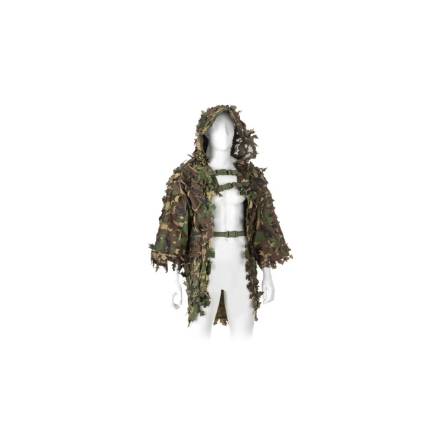 Ghillie w liściu Woodland - Invader Gear