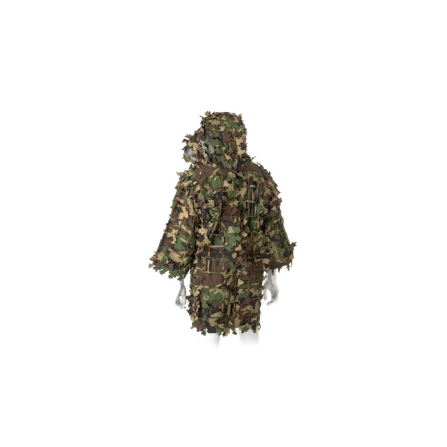 Ghillie en feuille Woodland - Invader Gear