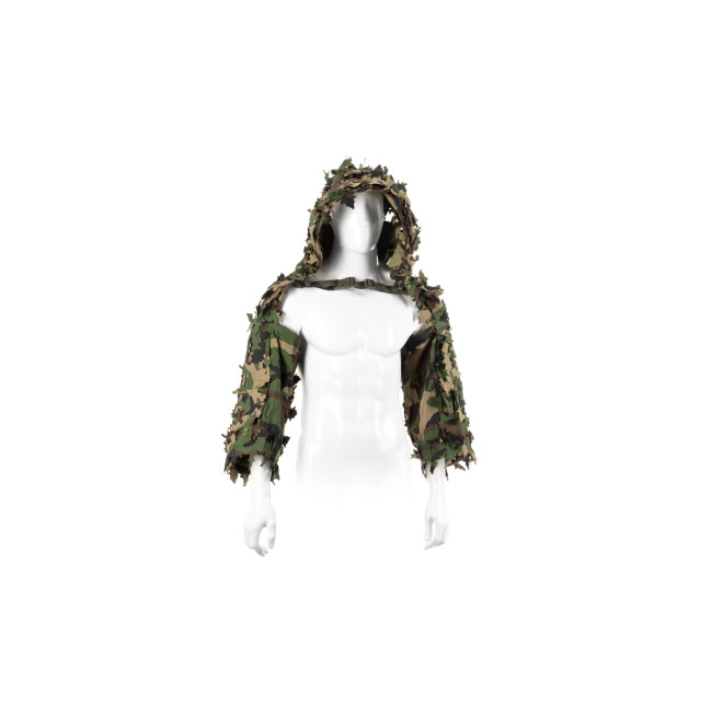 Ghillie sniper Bolero blad Woodland - Invader Gear