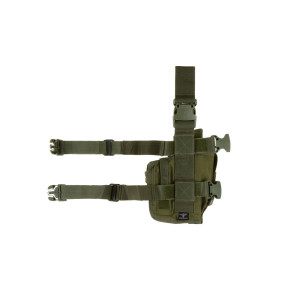 Holster de cuisse gauche avec porte chargeur Ranger Green - Invader Gear