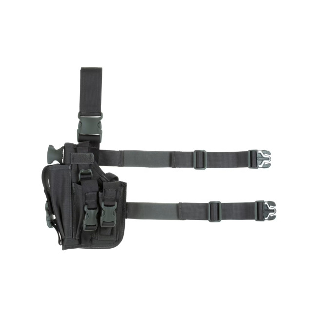 Linker dijholster met magazijnhouder Wolf Grey - Invader Gear