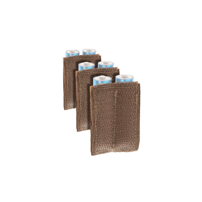 Lot de 3 porte-batterie Coyote - Invader Gear