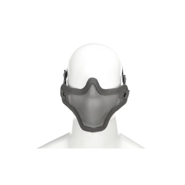 Masque facial grillage acier Grey - Invader Gear