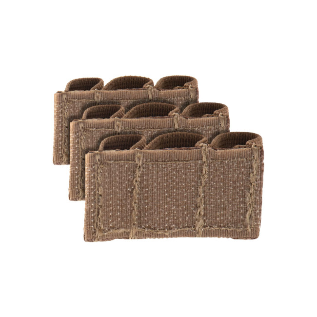 Pack van 3 sets van 3 batterijhouders Coyote - Invader Gear