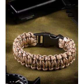 Paracord Bracelet Desert Camo - Invader Gear