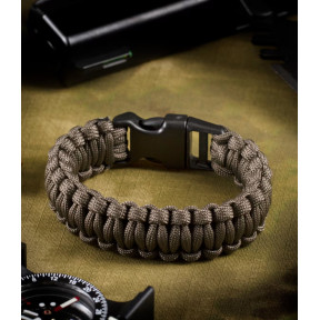 Paracord Armband Gun Grey - Invader Gear