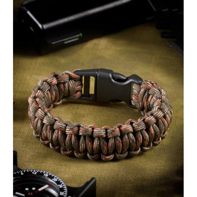 Bransoletka Paracord OD Camo - Invader Gear