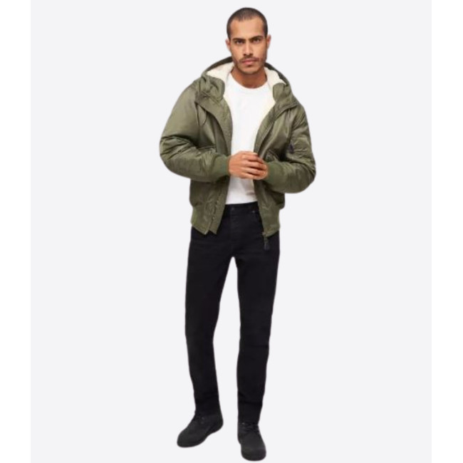 CWU Fliegerjacke mit Kapuze olivgrün - Brandit