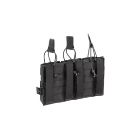 Porte chargeur triple a dégagement rapide 5.56 Wolf Grey - Invader Gear