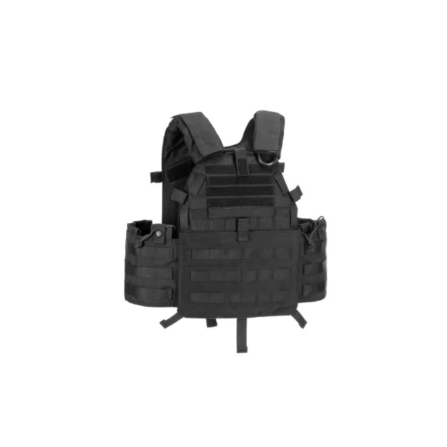 Plattenträger 6094A-RS Schwarz - Invader Gear