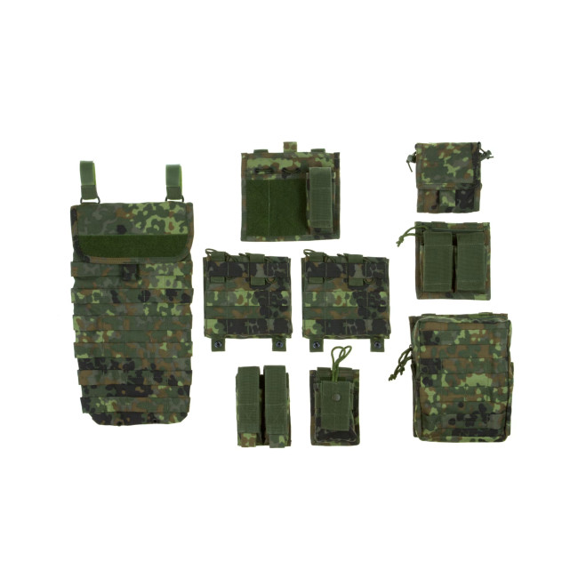 Plattenträger Mod Combo Flecktarn - Invader Gear
